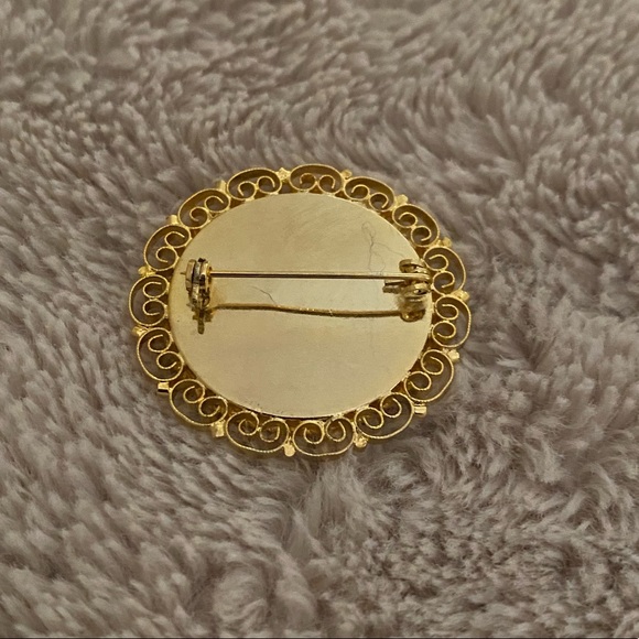 Mosaic Tile Pin from Italy - Picture 7 of 7